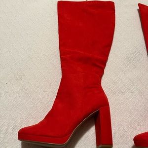 Emmaline High Risk Red Boots